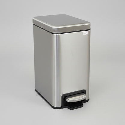 Rectangular Stainless Steel Step Bin