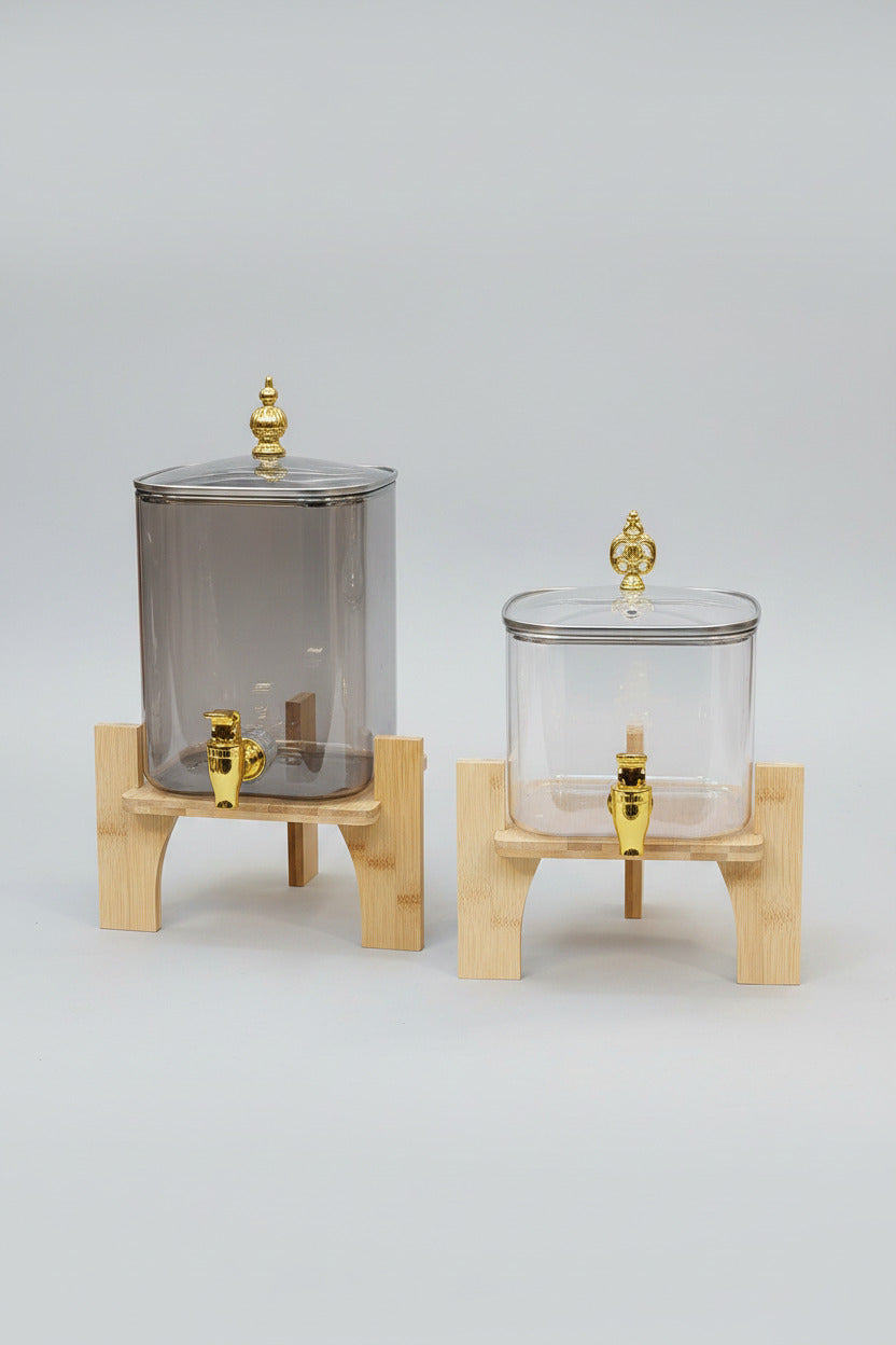 Premium Glass Beverage Dispenser
