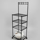 Multi-Tier Mobile Kitchen Storage Rack