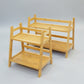 2-Tier Bamboo Countertop Organizer Rack