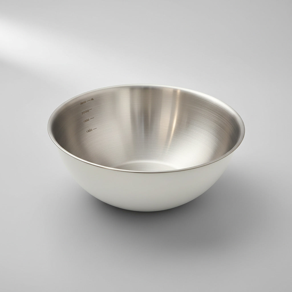 Premium Stainless Steel Nesting Mixing Bowl