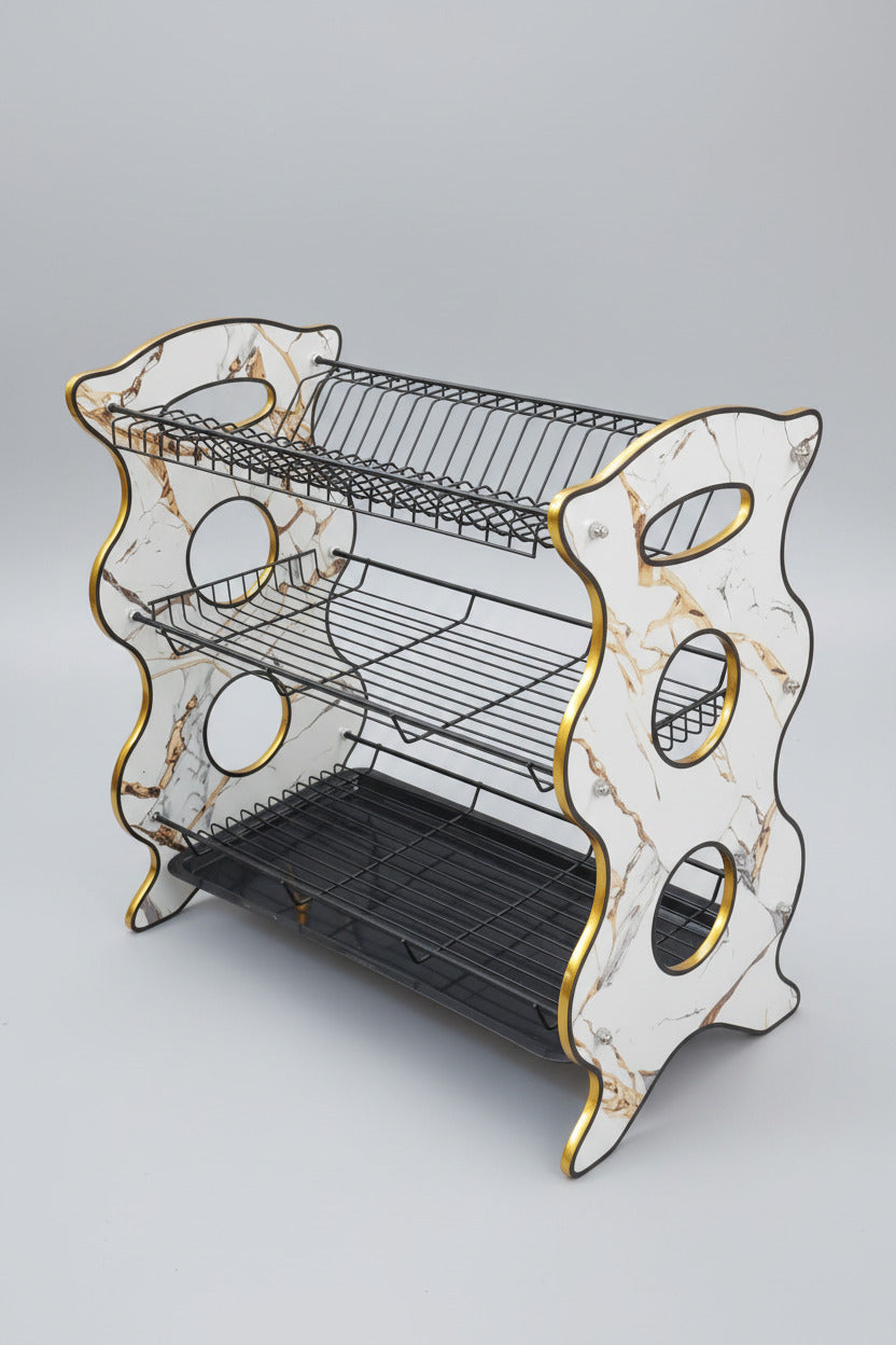 3-Tier Luxury Dish Drying Rack