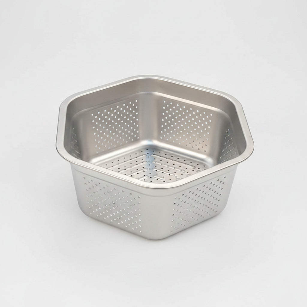 Premium Stainless Steel Hexagonal Colander