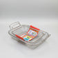 Premium Stainless Steel Rectangular Mesh Basket