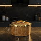 Luxury Marble Finish Insulated Casserole-3PCS SET