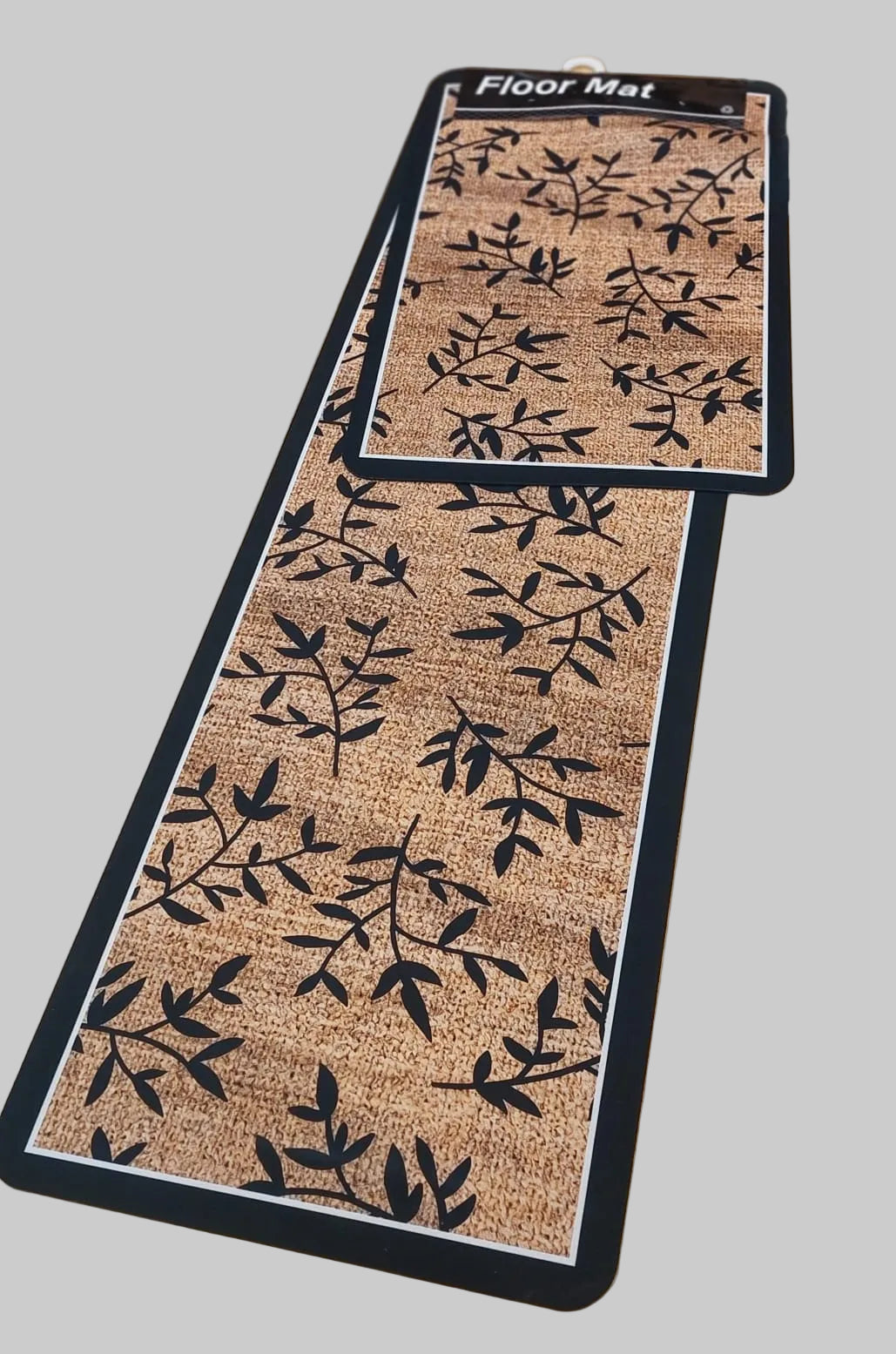 Artisan Floors Ultra-Low 3mm Non-Slip Artistic 2-Piece Rug Set