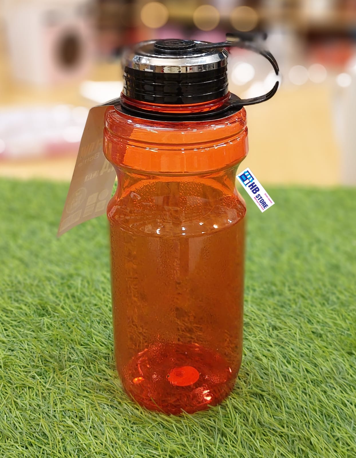 Leak-Proof Plastic Water Bottle with Flip Lid