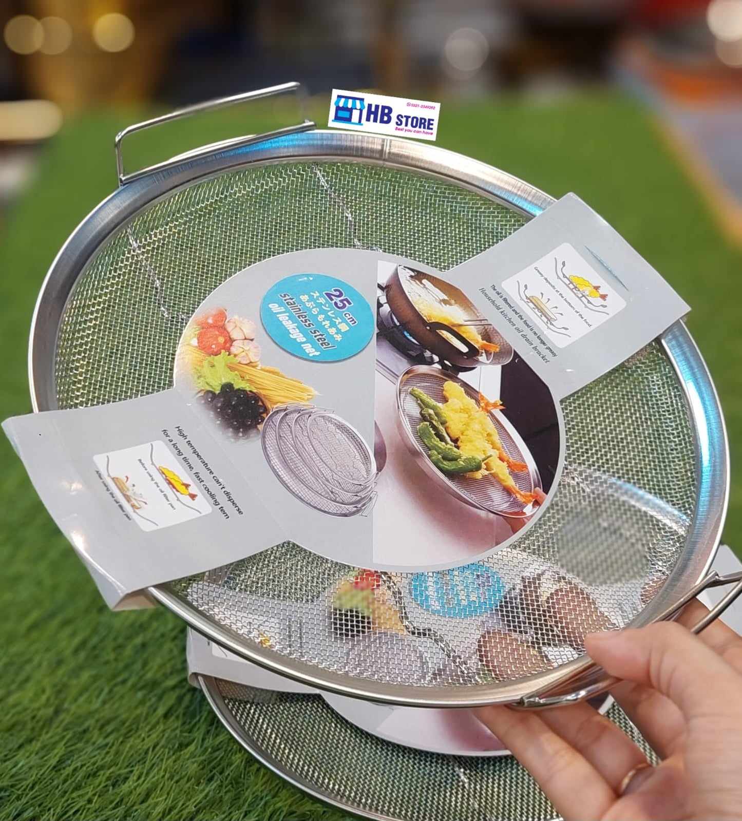 Stainless Steel Round Oil Drainage Tray