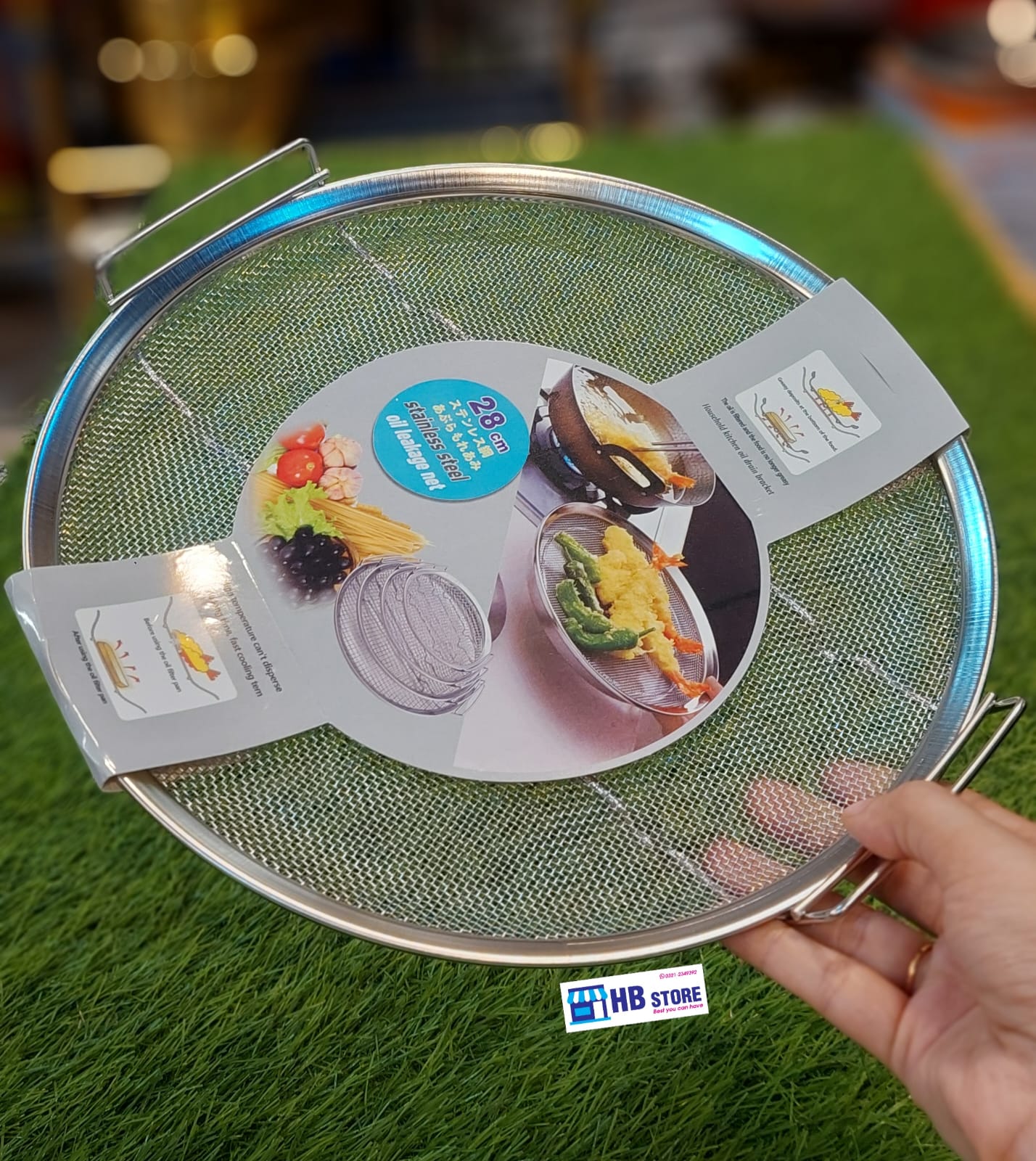 Stainless Steel Round Oil Drainage Tray