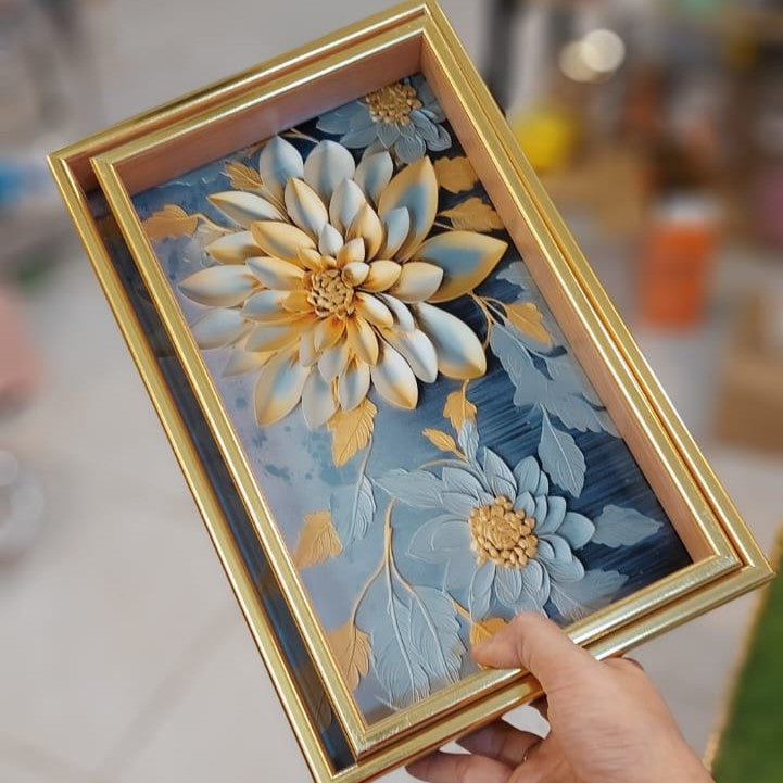 3D High-Gloss Serving Tray