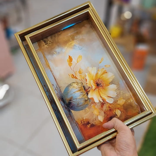 3D High-Gloss Serving Tray