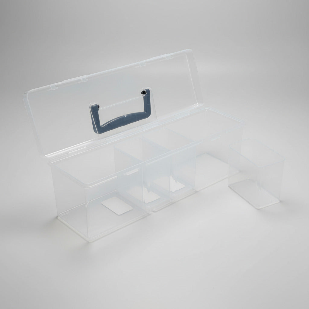 Multi-Purpose Clear Storage Organizer Box