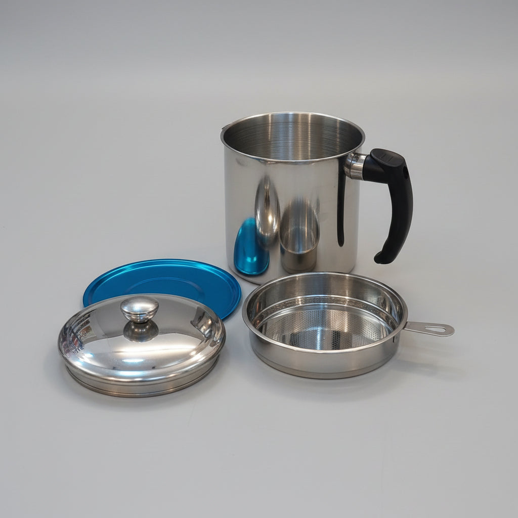 Stainless Steel Oil Strainer Pot