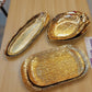 Luxury Gold Botanical Serving Trays & Platters