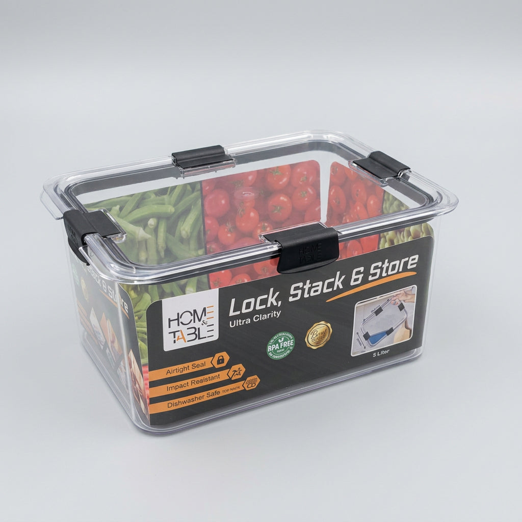 Clear Airtight Food Storage Container