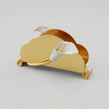 Aura Luxury Gold Cloud Napkin Holder