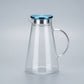 High Borosilicate Glass Pitcher with Integrated Filter Lid
