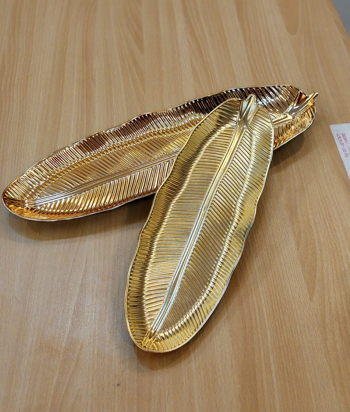Luxury Gold Botanical Serving Trays & Platters