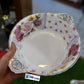 Ceramic Material Flowers Design Serving Bowl