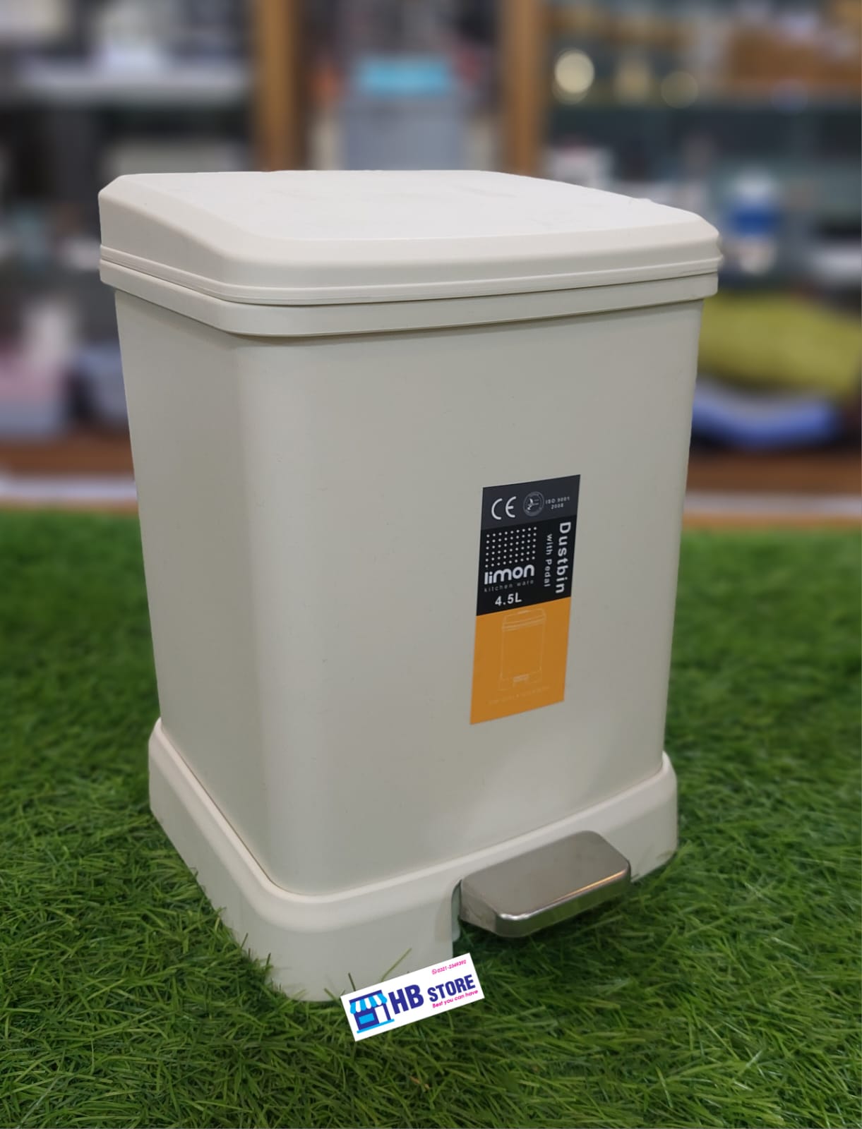 Limon 4.5L Paddle Dustbin