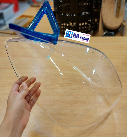 acrylic whale style large capacity fruit bowl