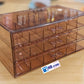 3 Layer Jewelry Organizer Box, 72 Cells Antioxidant Acrylic Clear Jewelry Box
