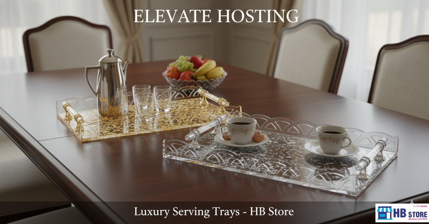 Luxury Acrylic Serving Tray
