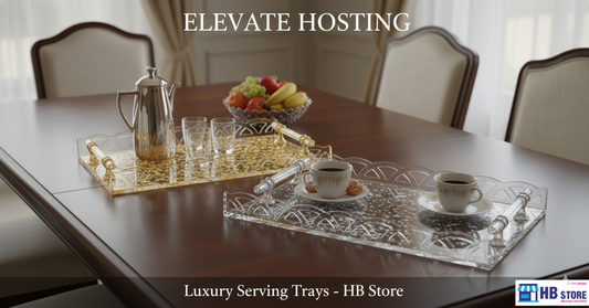 Luxury Acrylic Serving Tray