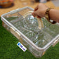 Multi-Compartment Acrylic Storage Box with Handle