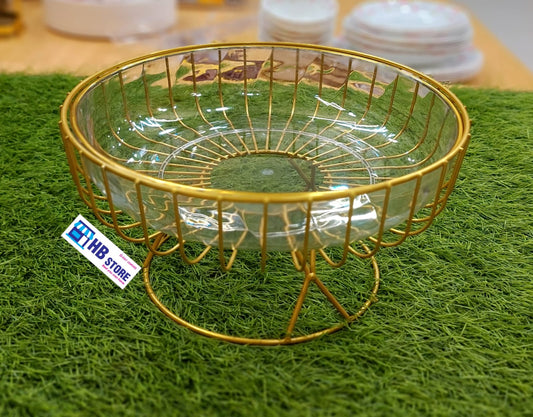 Metal Acrylic Table Centerpiece Creative Fruits and Vegetable Stand Holder