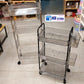 Limon 3/4-Layer Rolling Organizer Cart – Transparent Acrylic Shelves