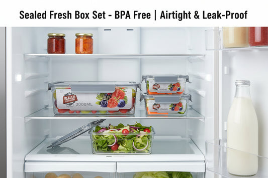 Fresh Box BPA Free Food Storage Container set