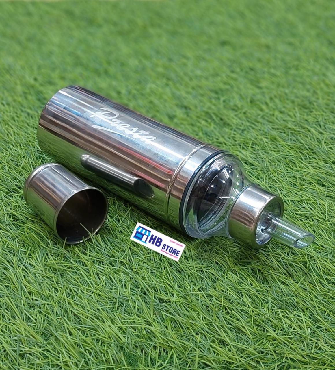 Acralyic Steel Oil Bottle