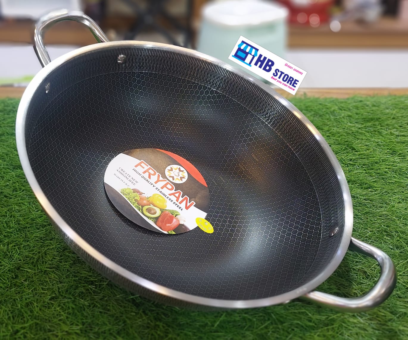 Korean Double Sided Lazar Premium Karahi