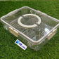 Multi-Compartment Acrylic Storage Box with Handle