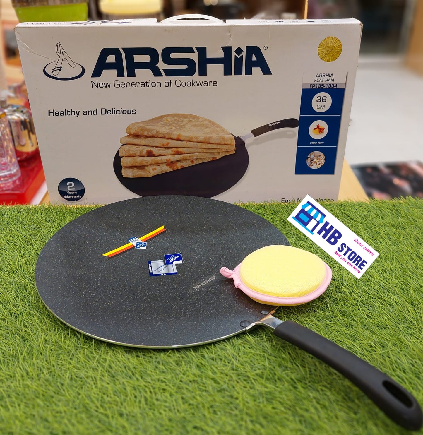 Arshia Nonstick Tawa – Sleek Design, Effortless Performance