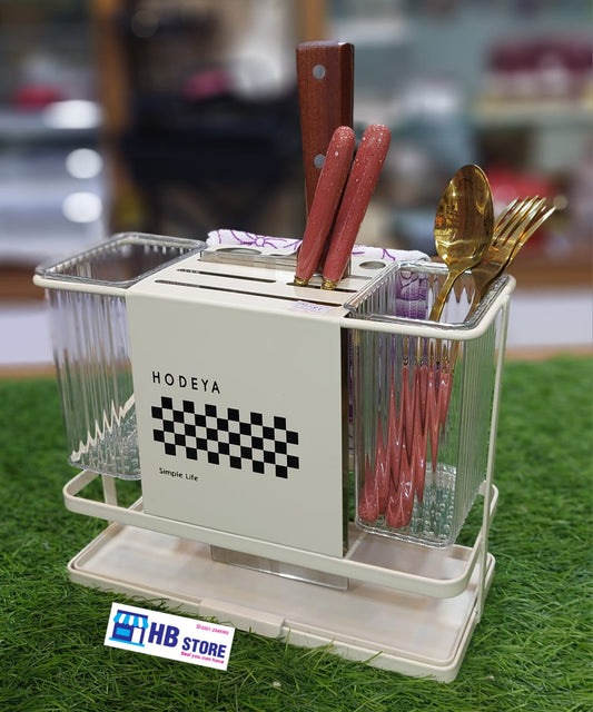 Cutlery Knife Metal Acrylic Organizer