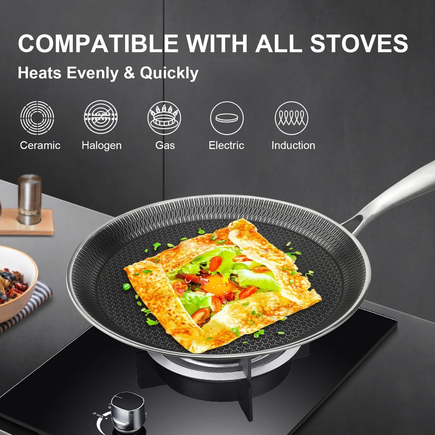 Premium Double Sided HoneyComb Laser Kitchen HotPlate