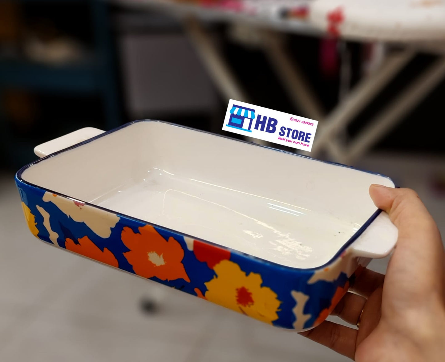 Ceramic Material Baking Serving Design Dishes