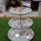 3 Tire Melamine Cake & Pastry Stand