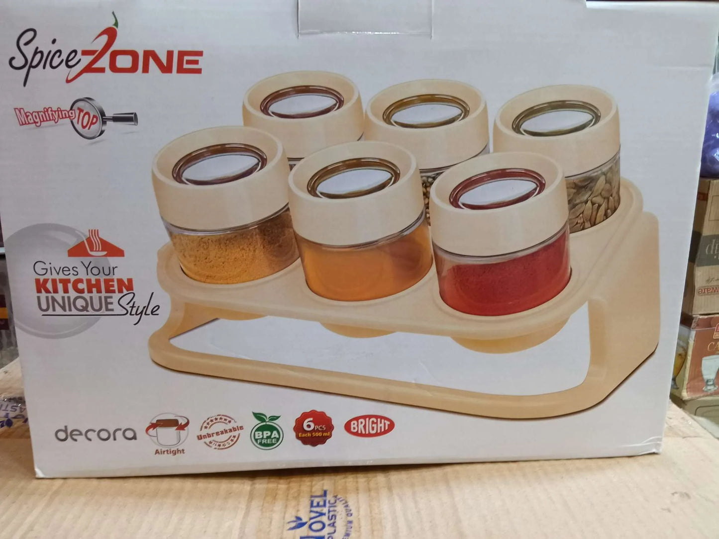 6pcs Masala Stand