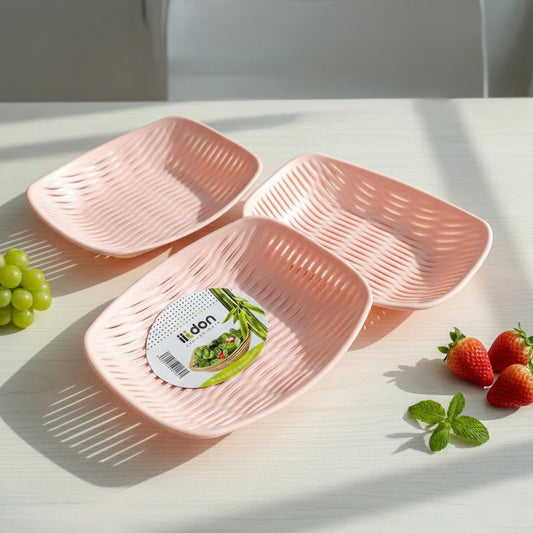 Limon 3pcs drainer bowl set