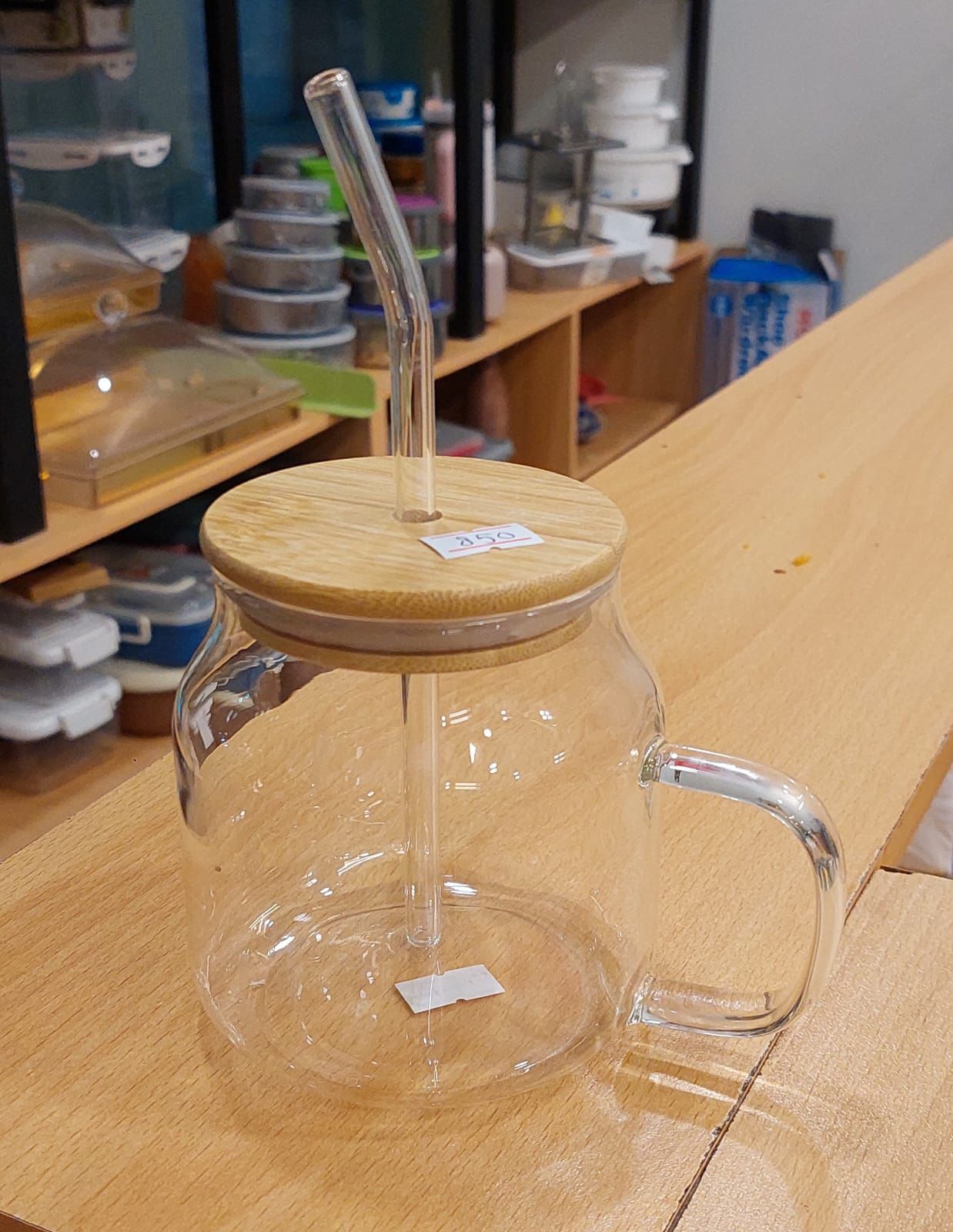 Eco-Chic Borosilicate Glass Tumbler
