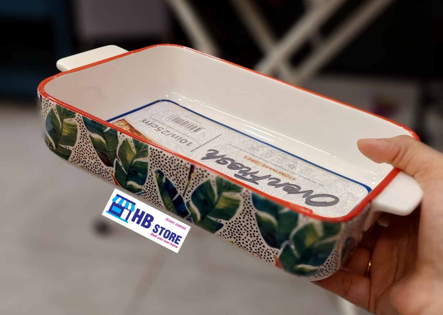 Ceramic Material Baking Serving Design Dishes