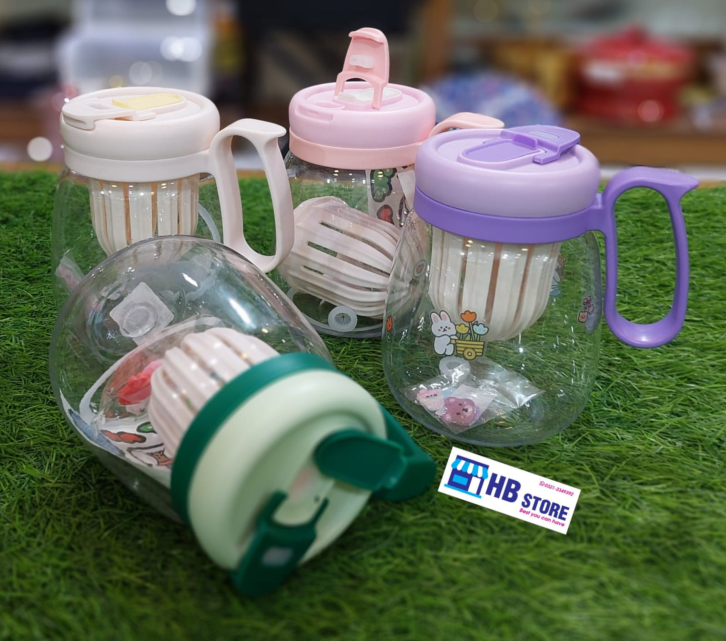 850ml Glass Water Bottle