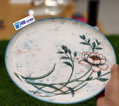 Floral Ceramic Dinnerware – Elegant Dining