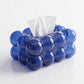 Elysian Bubble Glass-Style Tissue Box Cover