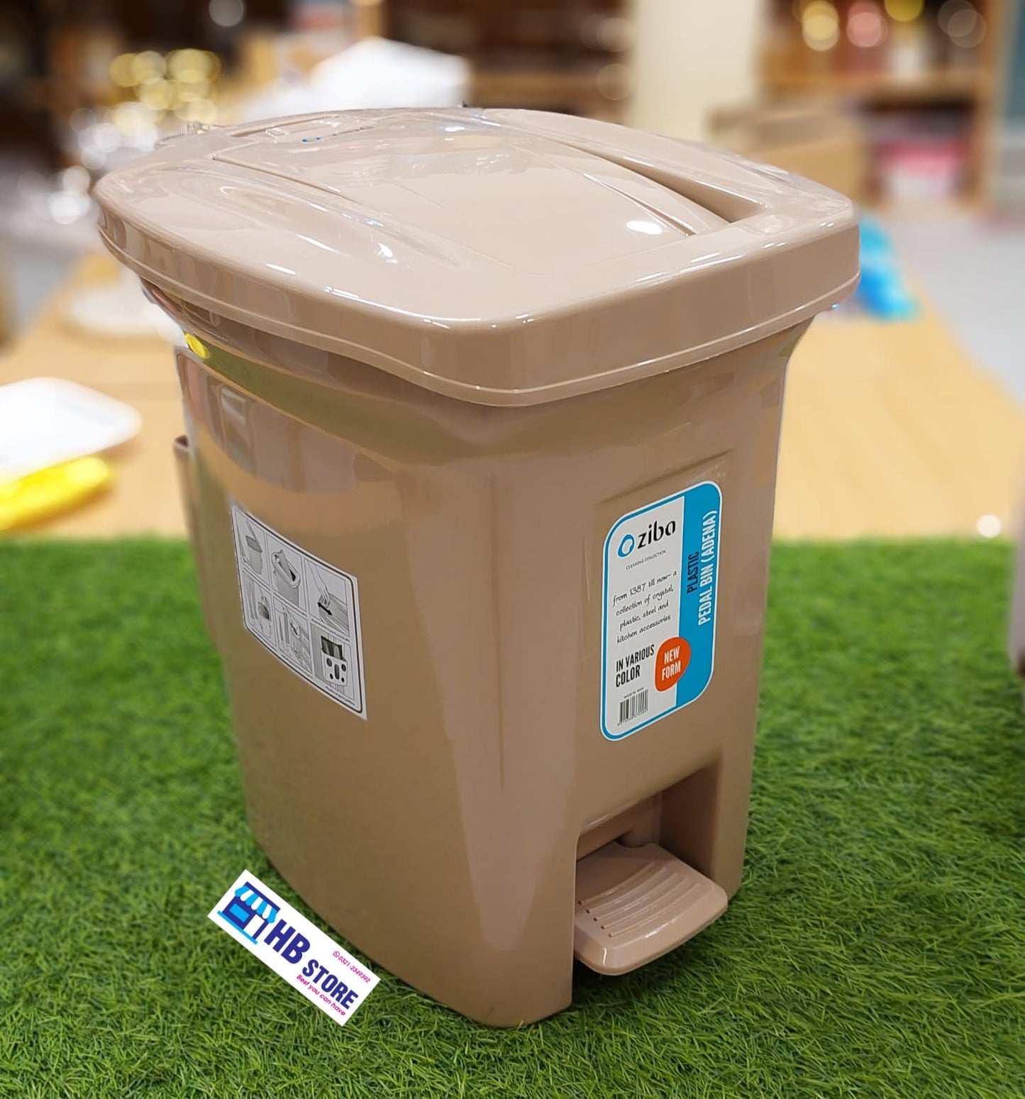 Modern 18L Pedal Dustbin