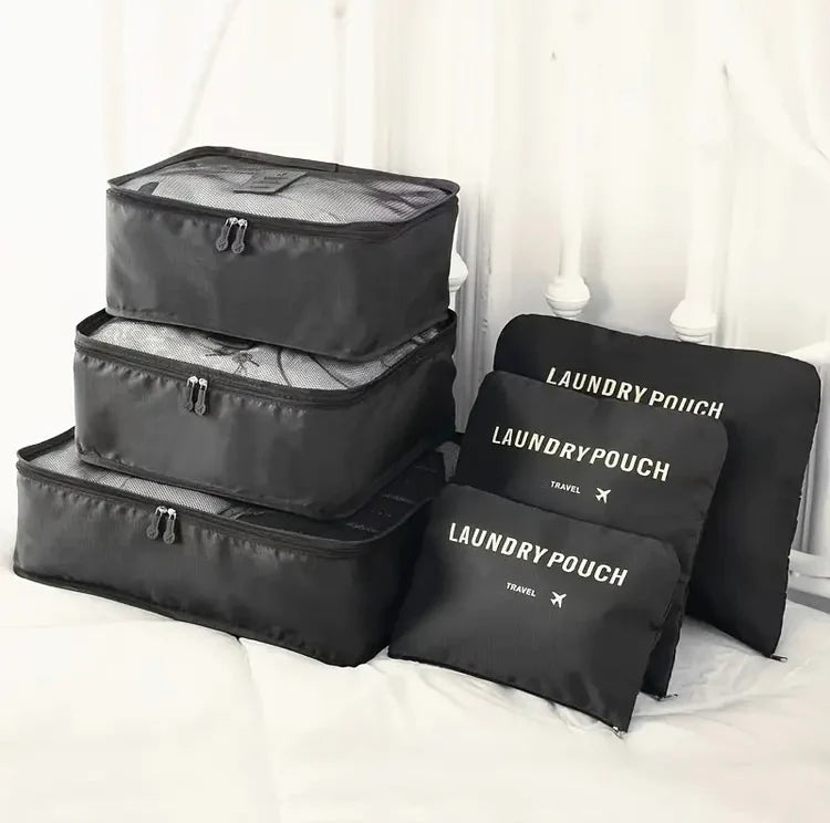 6 Pcs Travel Storage Organizer Bags Set