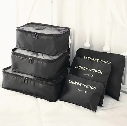 6 Pcs Travel Storage Organizer Bags Set
